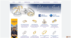 Desktop Screenshot of golcondajewels.com